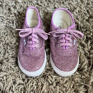 Vans Sparkly Pink Kids Shoes